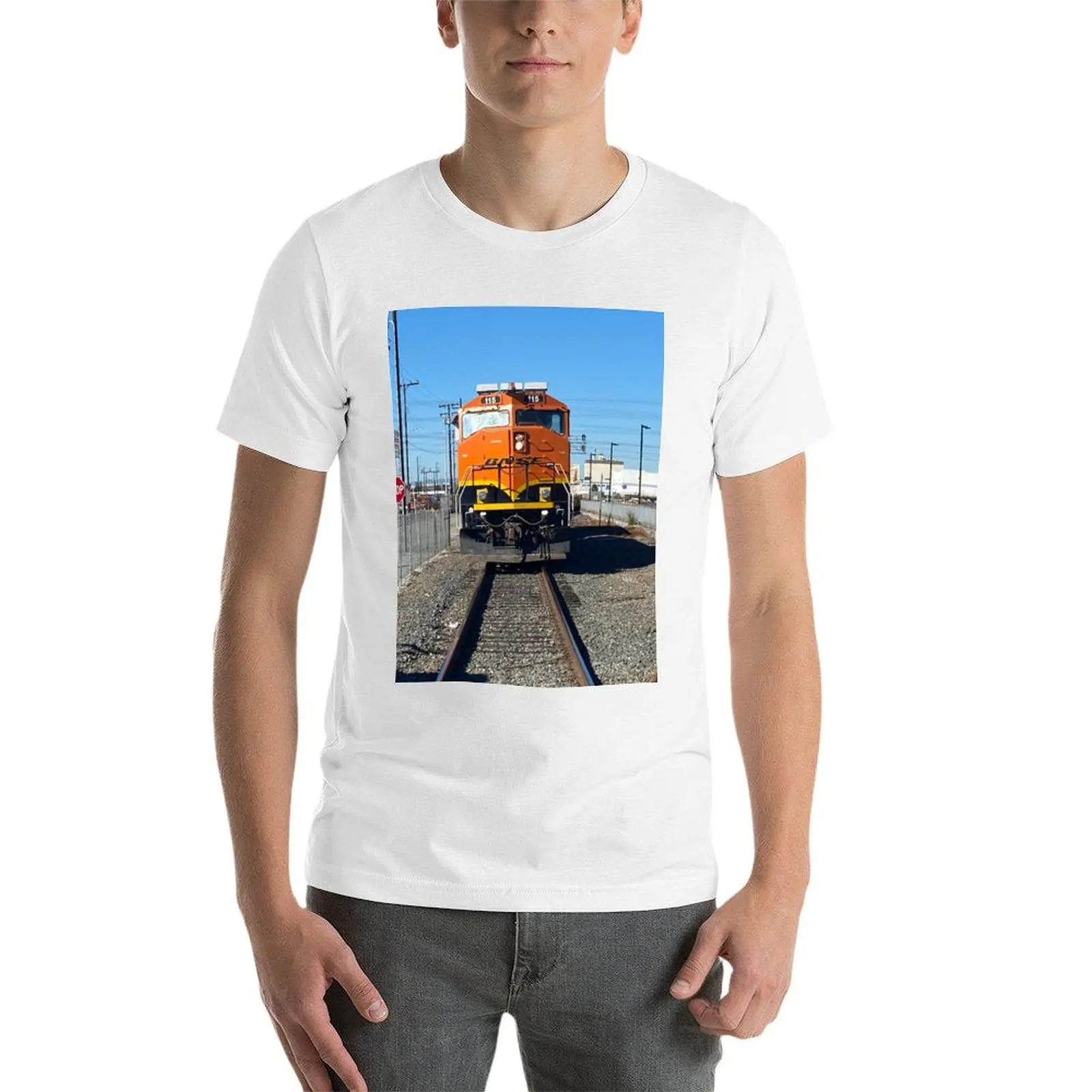Фото Футболка BNSF 115 больших размеров, легкий топ №3