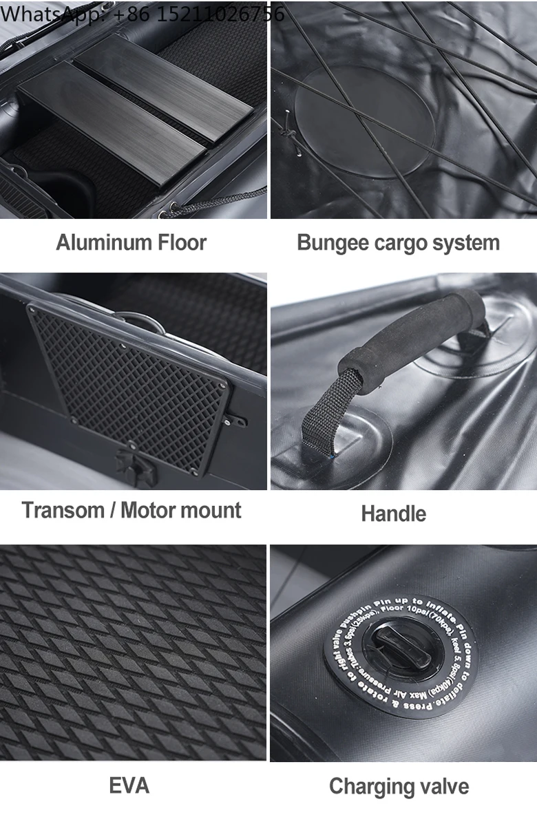 Фото Kaboat (Каяк и Boat Hybrid) 330см Черный Airdeck Floor №2
