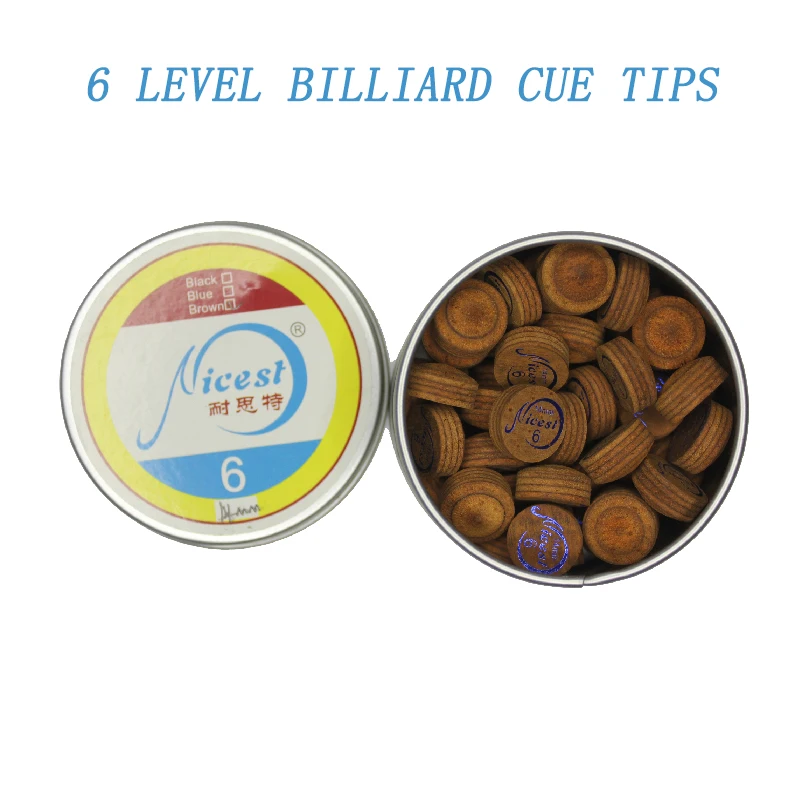 Наконечники для бильярдного кия твердость M H дополнительный синий коричневый