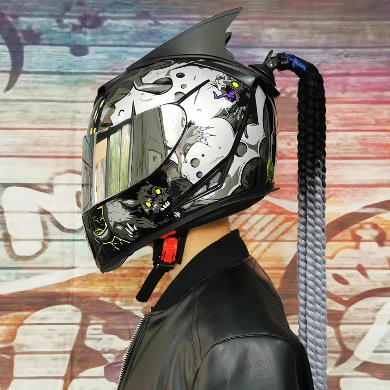 Motorcycle helmet, crash helmet motorcycle motorcycle accessories cross-country motorcycle helmet for men and women enlarge