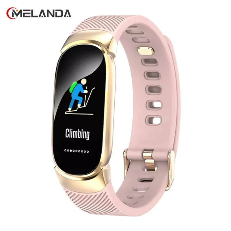 

Women Smart Watch Sport Pedometer Smartwatch Heart Rate Blood Pressure Oxygen Monitor Fitness Tracker Call Reminder