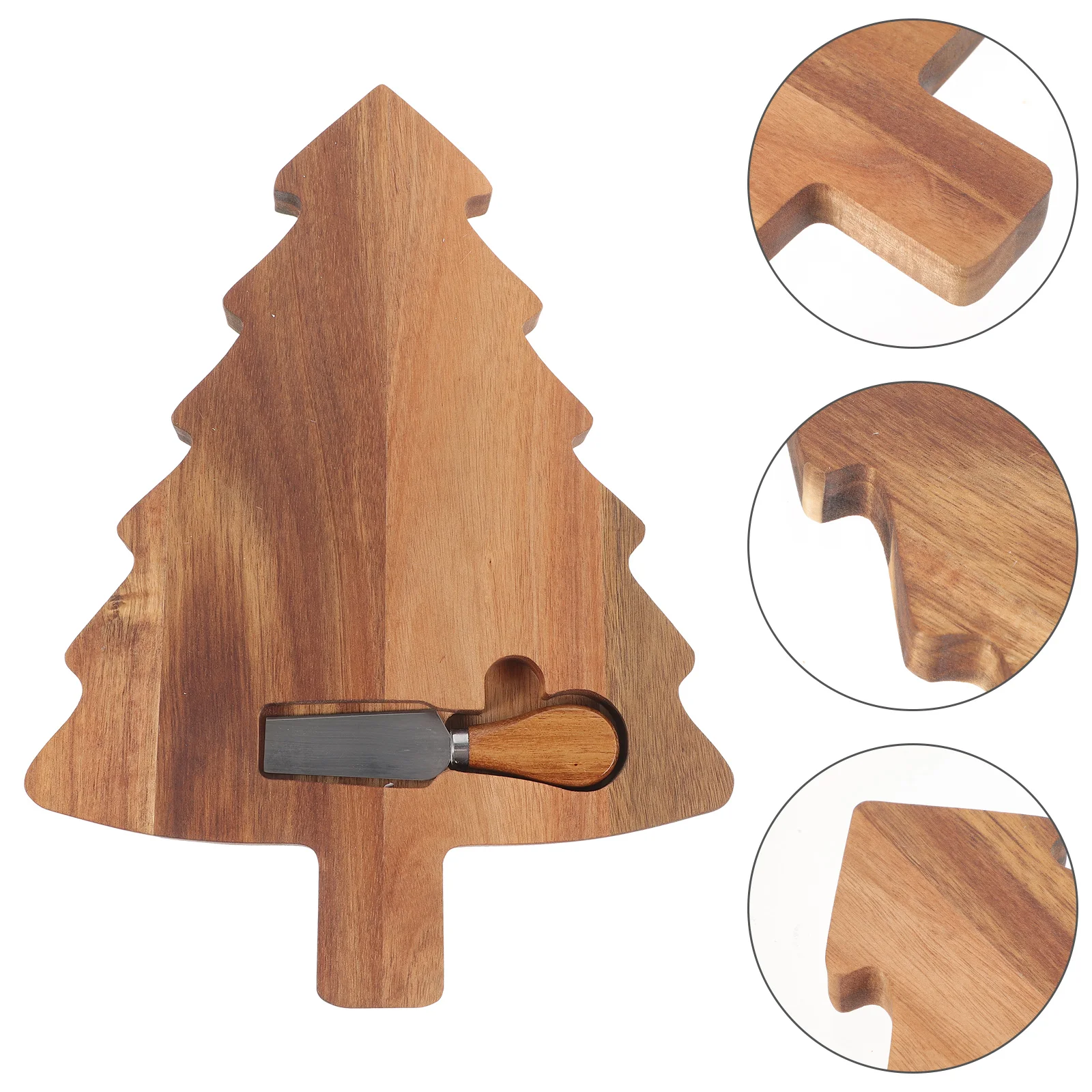 

Christmas Tree Chopping Board Platter Cheese Cutting Board Snack Dessert Bread Fruit Salad Tray Sushi Dish Tableware