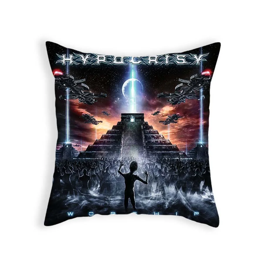 Декоративные наволочки из полиэстера с 3D принтом гипокрии, наволочка для диванной подушки, квадратные Наволочки на молнии, подарки для фанатов