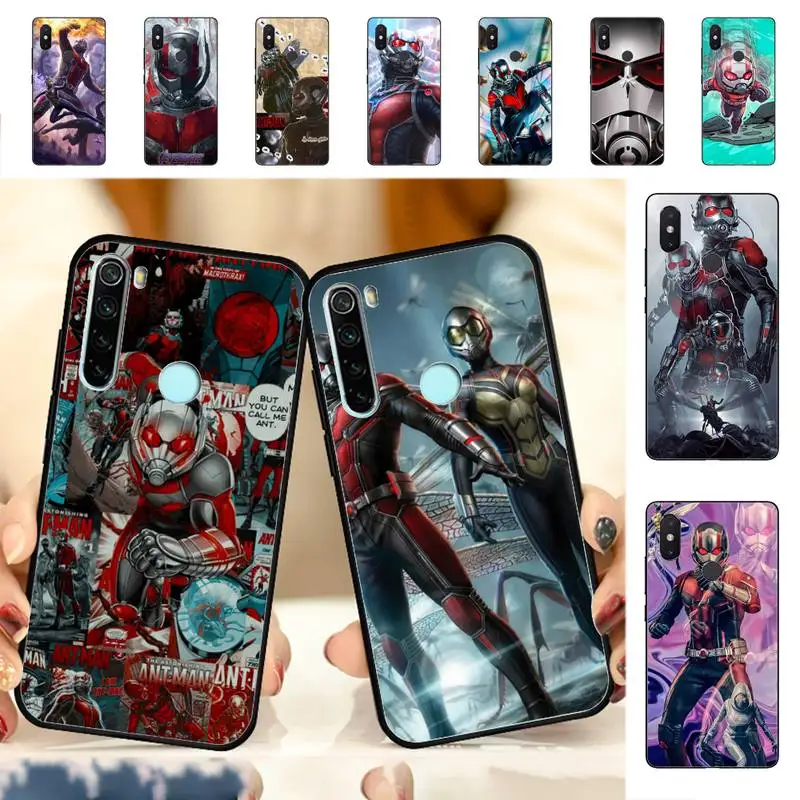 

Disney Marvel Ant-Man Phone Case for Redmi Note 8 7 9 4 6 pro max T X 5A 3 10 lite pro