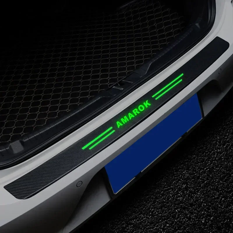 Светящиеся наклейки на порог автомобиля накладку для Amarok защитные задний
