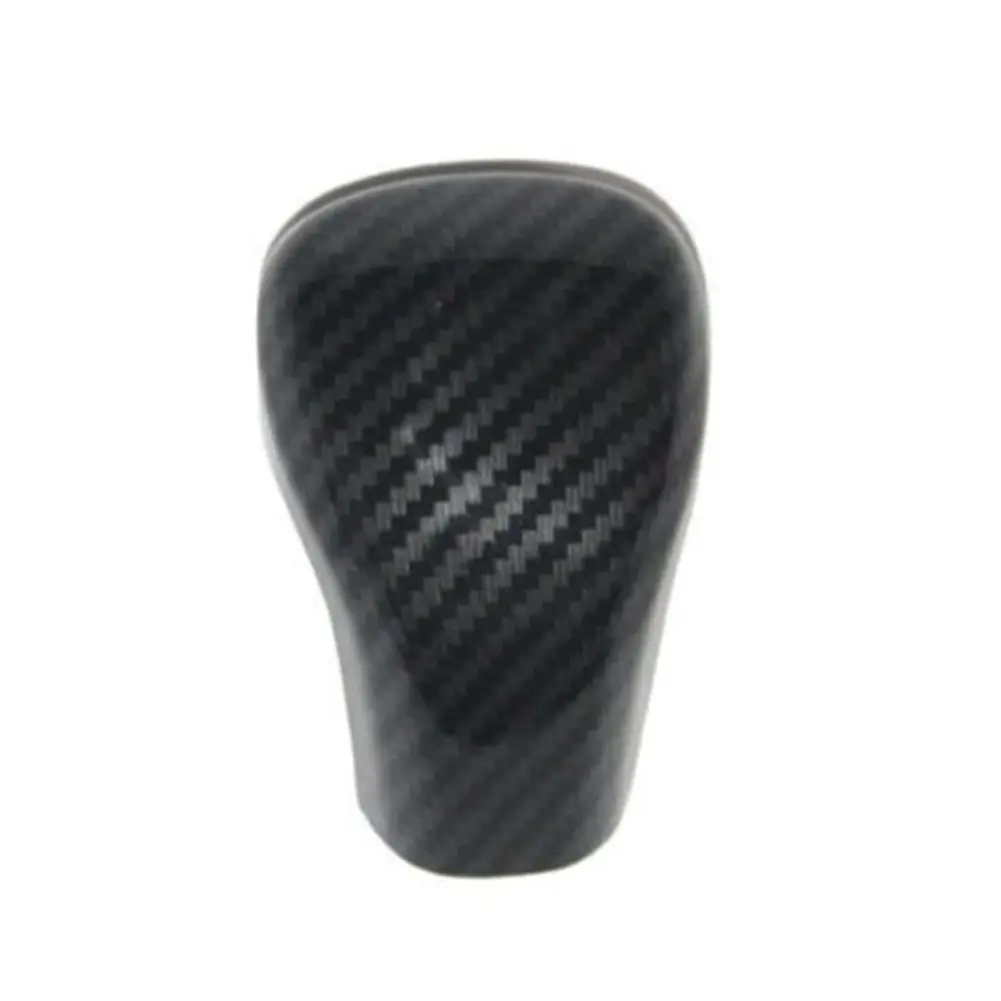 Серебряная накладка на ручку переключения передач из углеродного волокна для