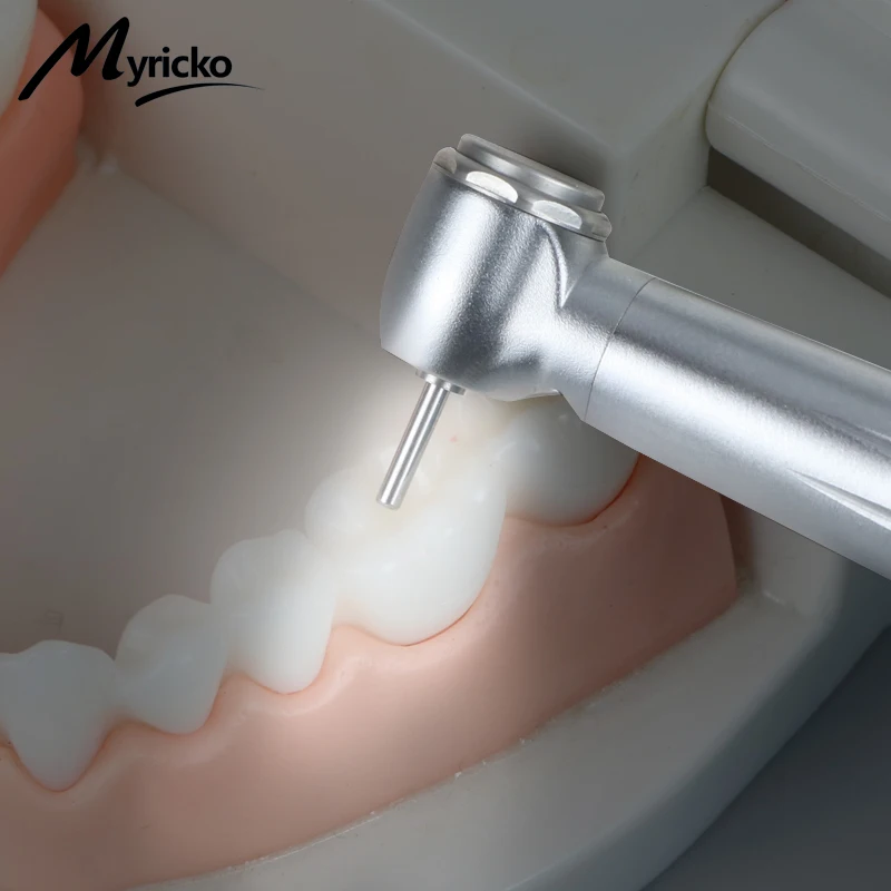 

Dental High Speed Handpiece LED Four Water Spray Air Turbine E-Generator Ceramic Bearing 2/4holes Dentist Equipment Tools