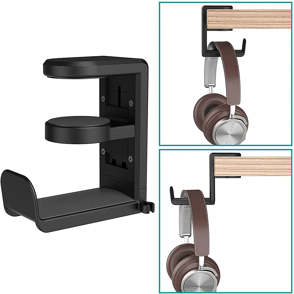 

Headset Holder ABS Workmanship Gaming Accessories Earphone Mount Craftsmanship Adjustable Storage Rack Handy Installation