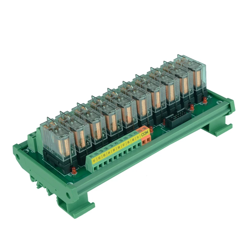 

G2R-2 10 Channel Relay Module 2NO 2NC Electronic DPDT Switch Relay 12V NPN