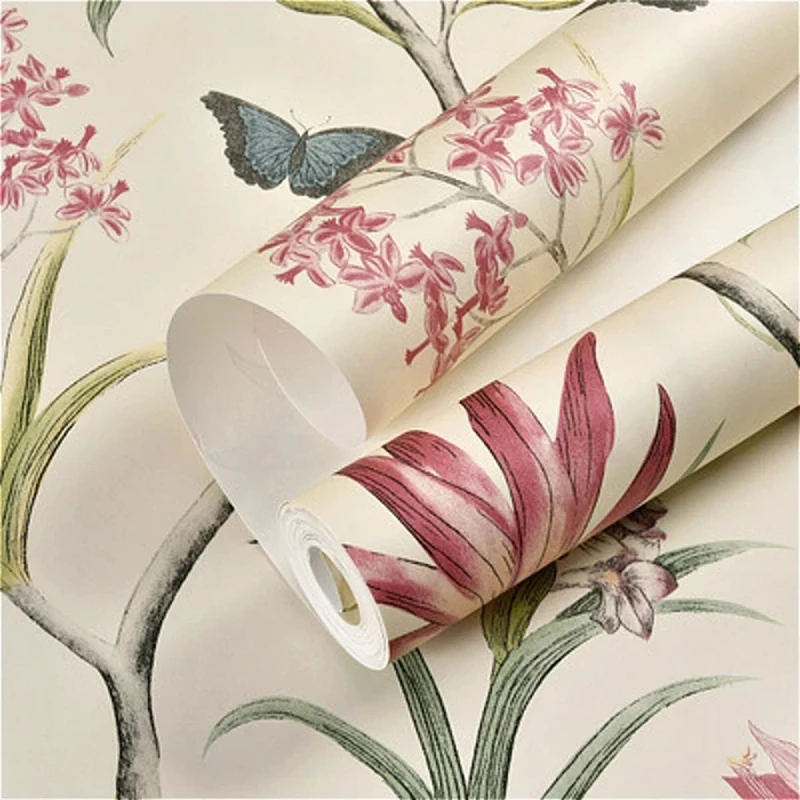 

10M Green Leaf Peel and Stick Wallpaper Self Adhesive Contact Paper Removable Waterproof Wallpaper For Furniture Renovation