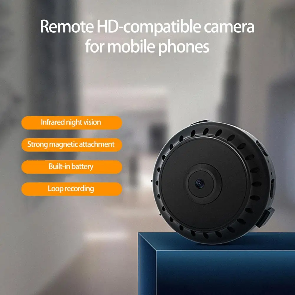 

WD15 WiFi Camera 1080P High Clarity IP Security Indoor Camera Night Vision Alarm Surveillance Camera Office Supplies