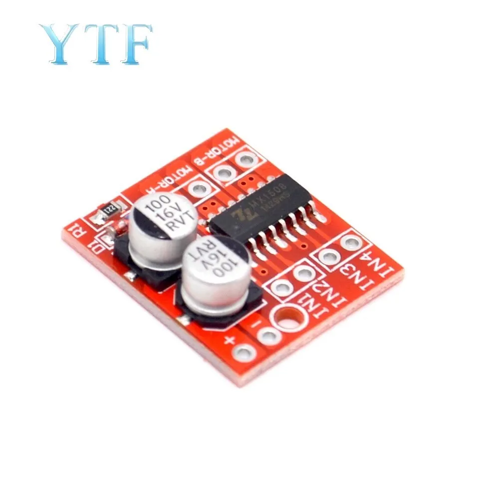 

2 DC Motor Drive Module Reversing PWM Speed Dual H Bridge Stepper Motor Mini victory L298N