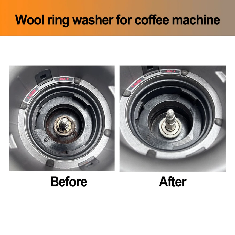 Фото 5 шт. запасные части для фетровой шайбы для моделей Breville Espresso BES870/BES878/BES880/BES860, аксессуары для кофе №4