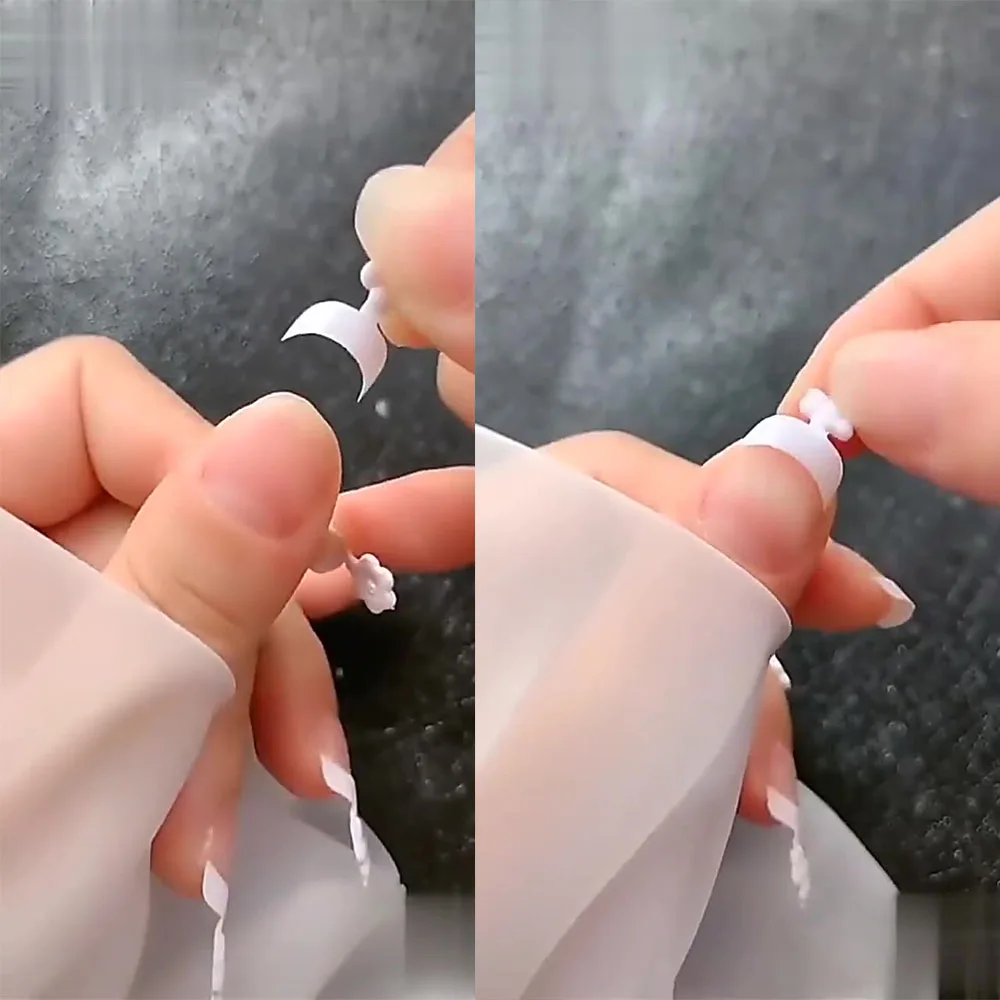 

100/500pcs French Short Fake Nail Tip Korean Crescent Brim Cover False Nail Tips For Nails Decoration Crescent French Edge Tips
