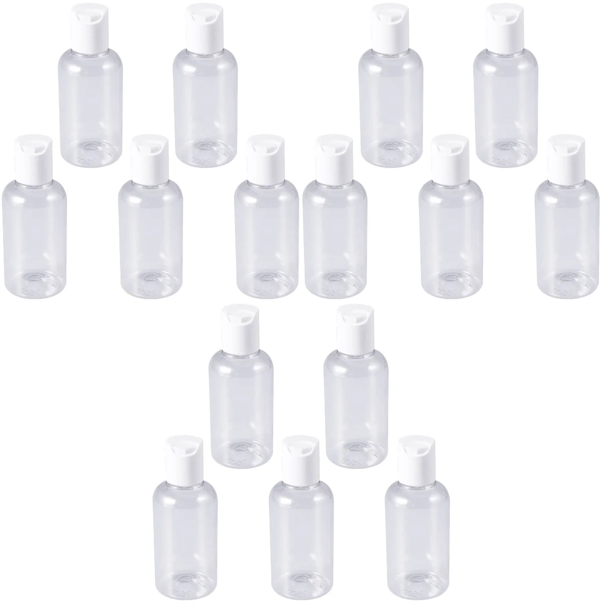 

45 шт., многоразовый контейнер для хранения бутылок емкостью 75 мл (случайный цвет)