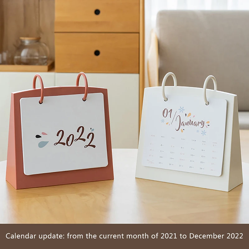 

Новинка 2022, настольный календарь на заказ, портативный ежемесячный стол, вечный календарь, расписание, органайзер, настольный планировщик