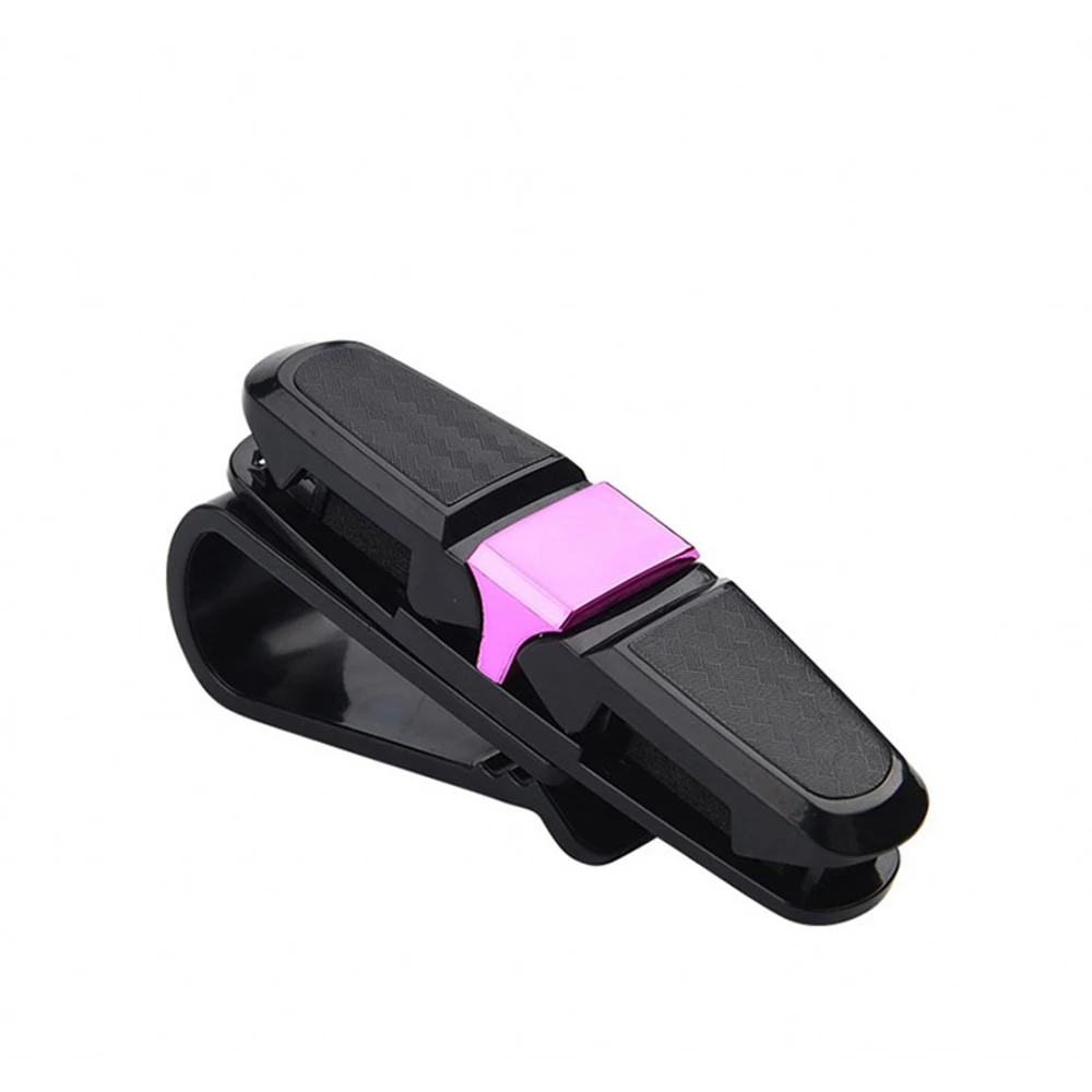 

Fashional Car Sunglasses Holder Ticket Credit Card Holder Clip Sun Visor Glasses Case Sunvisor Clips Interior Car Accessories