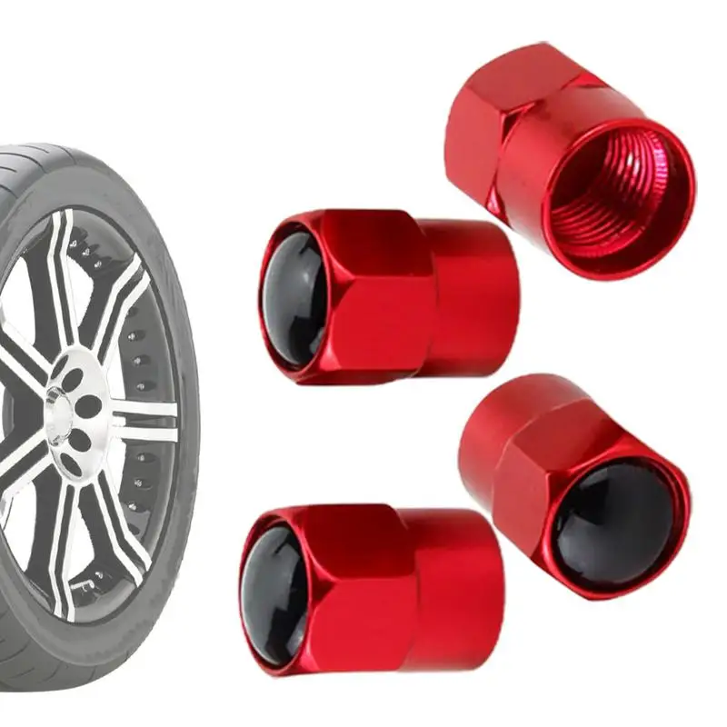 

Car Tire Valve Stem Caps Covers With Airtight Seal Metal Tire Stem Caps Valve For auto Trucks, SUVs, Bikes Car Accessories