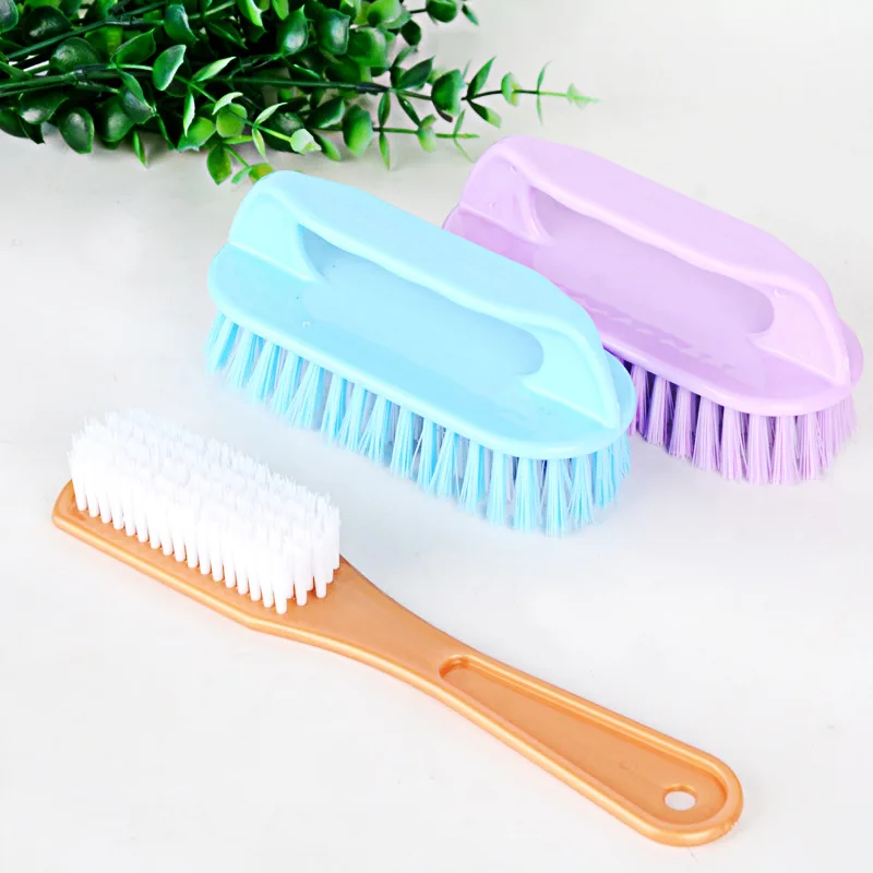 Пластиковая Мягкая шерстяная ручная щетка для стирки обуви