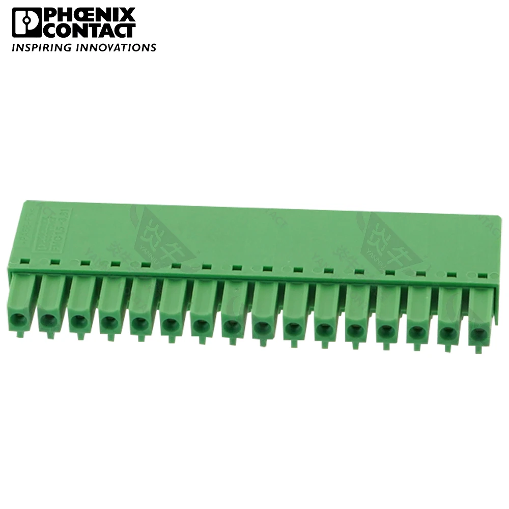1 шт. 3 81 мм оригинальные контактные печатные платы Phoenix подключаемые клеммные