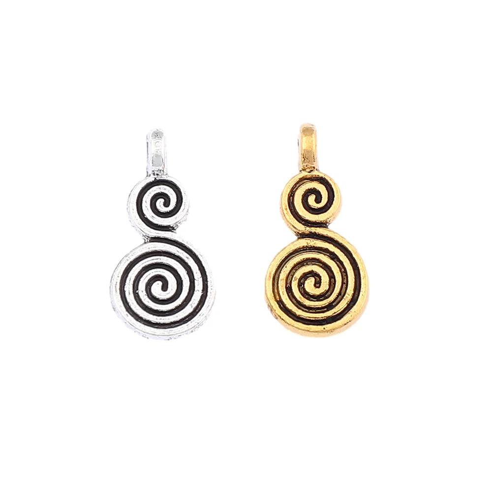 60 x искусственных вихревых круглых подвесок в виде тыквы подвески для ожерелья