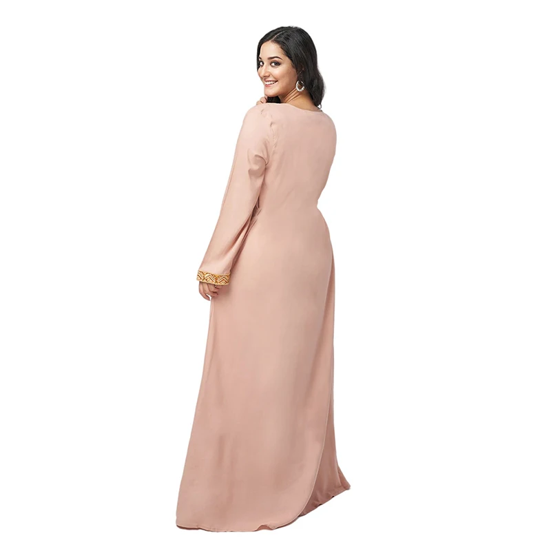 Embroidery Dubai Turkey Muslim Ramadan Eid Abaya For Women 2022 Long Dress Moroccan Caftan Evening Arabic Abaya Party Clothing