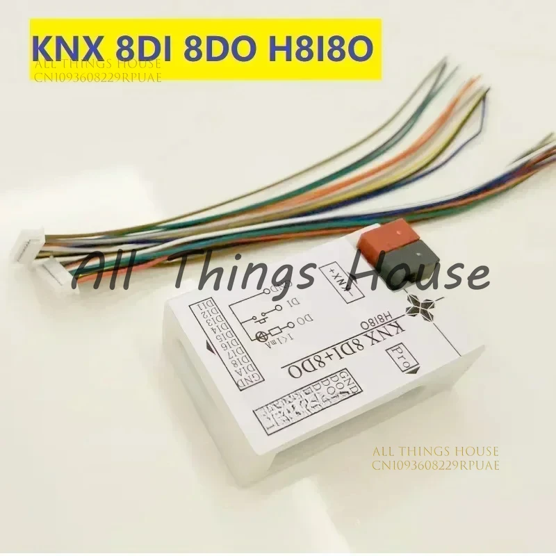 Модуль ввода и вывода KNX 8DI+8DO H8I8O