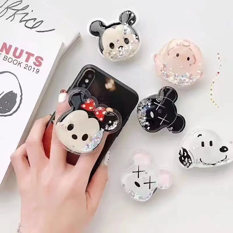 

Kawaii My Melody Snoopys аниме подушка безопасности складной сотовый телефон кронштейн мультфильм зыбучий песок Универсальный телефон Аксессуары дл...
