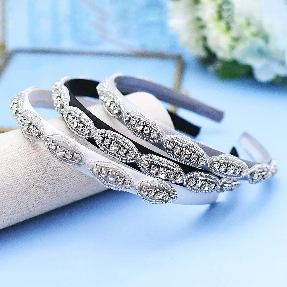 

Rhinestone Headband Women Hair Hoop Wedding Hair Accessories Bridal Headpiece Baroque Headbands Headpiece Wedding Hair Jewelry