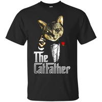 the catfather funny parody cat lover daddy gift t shirt summer cotton short sleeve o neck mens t shirt new s 3xl