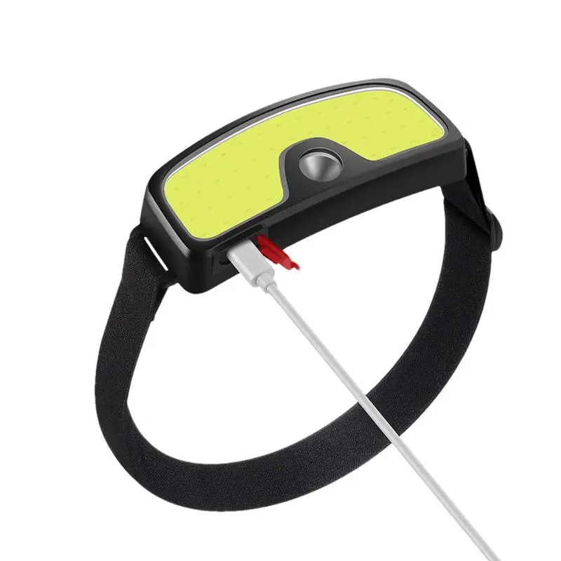 

Налобный фонарь, перезаряжаемый яркий налобный фонарь в форме очков, яркий налобный фонарь с 3 режимами, USB Перезаряжаемый водонепроницаемы...