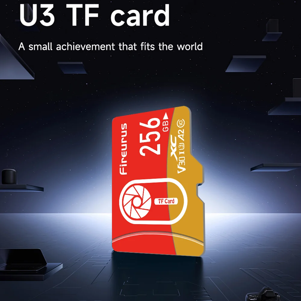 

Высокоскоростная карта памяти SD 64 Гб 128 ГБ 256 ГБ, карта памяти TF SD для телефона, компьютера, камеры