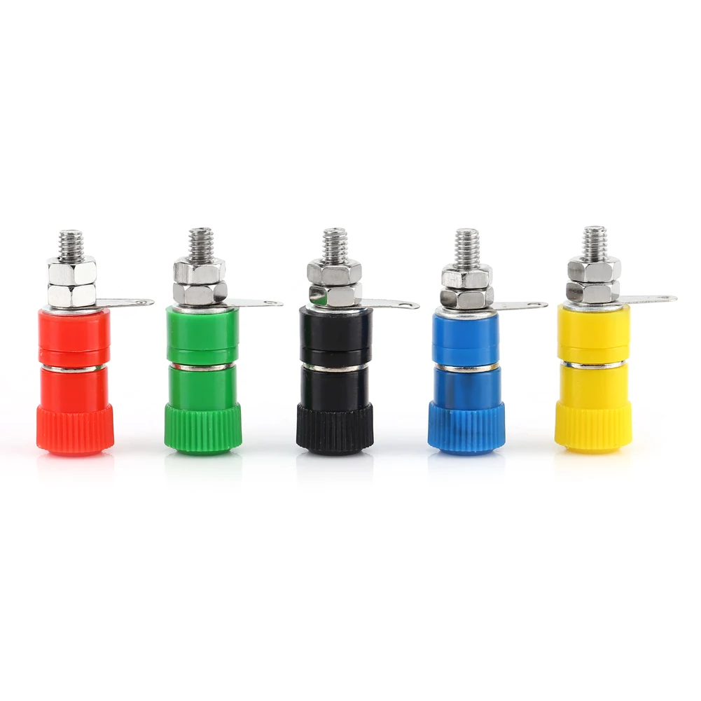 

20pcs Binding Post Female Socket Jack for 4MM Banana Plug Connectors Binding