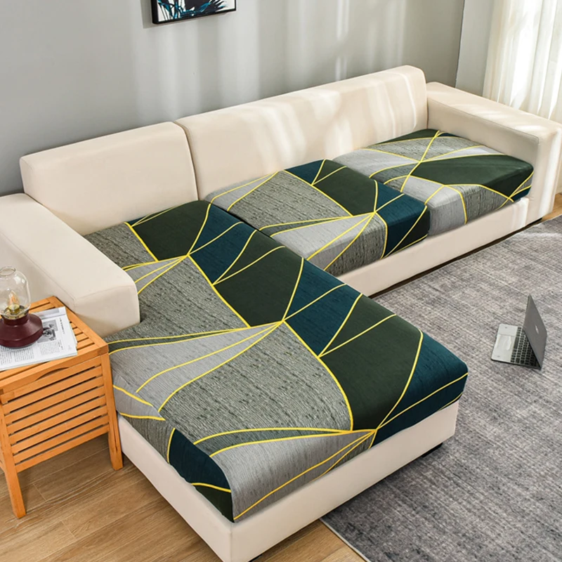 

Эластичный чехол для дивана, 1/2/3/4-местный геометрический чехол для дивана, чехол для углового дивана L-образной формы, чехол для шезлонг, чех...