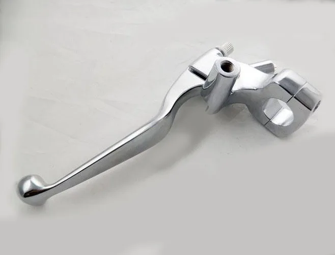 Хром 1 &quot25 мм с левой стороны руля Ручное управление сцепные Черепа Рычаг для Honda