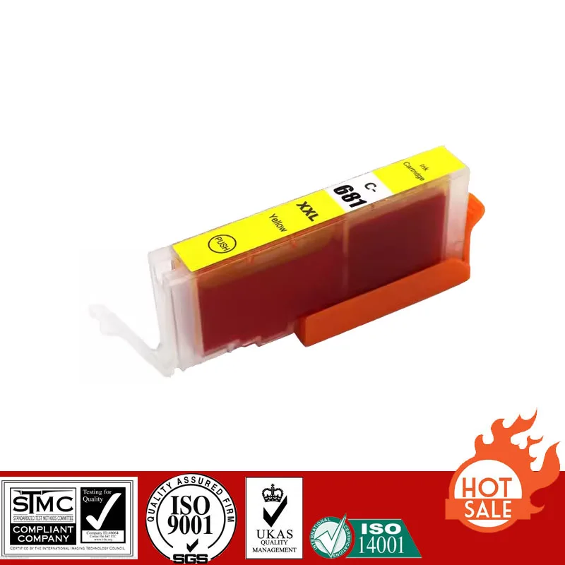 Совместимый картридж Canon для PGI680 PGI-680 CLI681 CLI-681 костюм PIXMA TS706/TR7560/TR8560/TS6160/TS6260/TS8160
