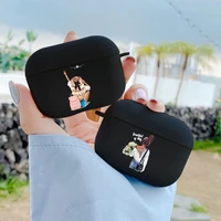 pretty girl earphone case for apple iphone charging box for airpods 1 2 3 pro super mom black wireless bluetooth headphone case