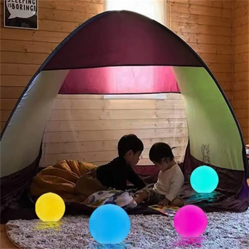 2 шт. 1 RGB плавающий светильник для бассейна 3 дюйма 7 8 см меняющий цвет