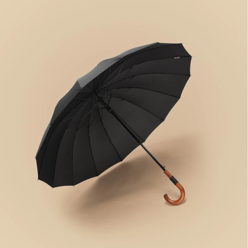 Big Size Men Long Umbrellas Heavy Rains Vintage Chinese Umbrella Windproof Automatic Paraguas Plegable Household Merchandises