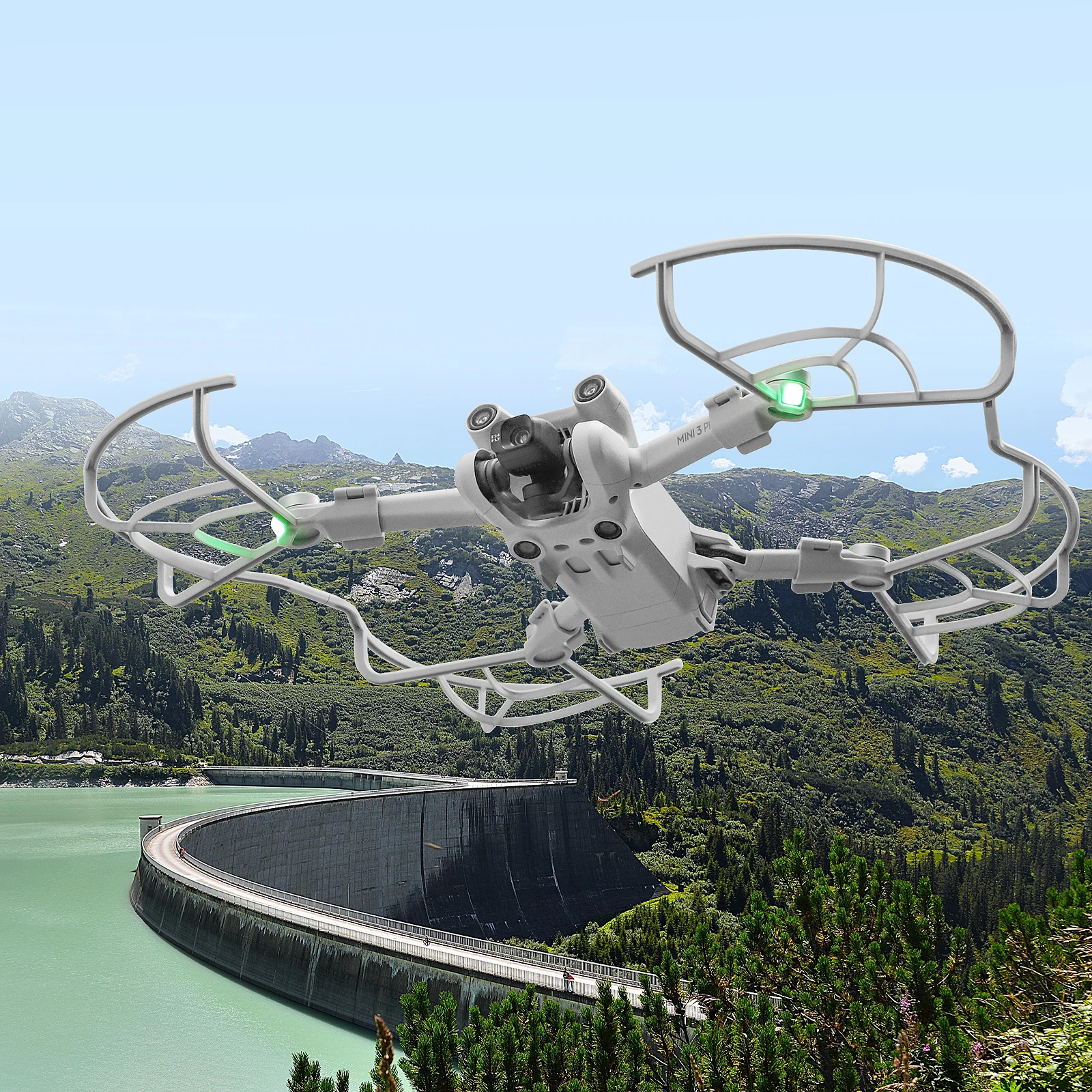 Протектор пропеллера для дрона DJI Mini 3 Pro легкий защитный реквизит защиты от