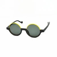 james tart 0140s sunglasses for men women summer style anti ultraviolet retro plate round frame random box