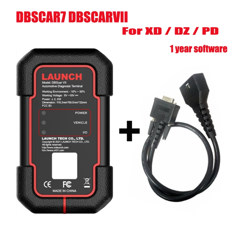 DBScar VII DBScar7 Новая оригинальная поддержка Bluetooth DIOP CAN FD протокол DBSCAR 7 разъем OBD2