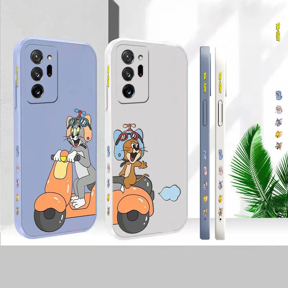 

Cartoon Funny Tom And Jerry For Samsung A50 A30 A20S A10S A10 A14 M32 M22 M12 M32 M40S M80S M60S Note 20 10 9 Pro Plus Lite Case