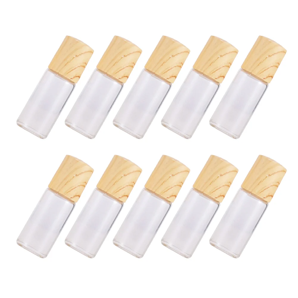 

10pcs Refillable Glass Roller Bottles Roll On Bottles Glass Perfume Bottles 3ml
