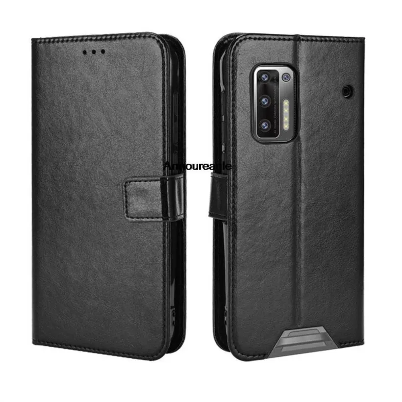 Чехол для doogee s97 pro роскошный флип-кошелек из искусственной кожи чехол-подставка