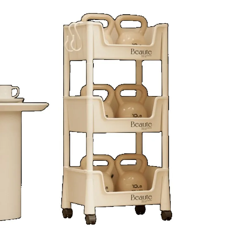 Салонная тележка акриловая для хранения больниц пищевых продуктов спа-салонов