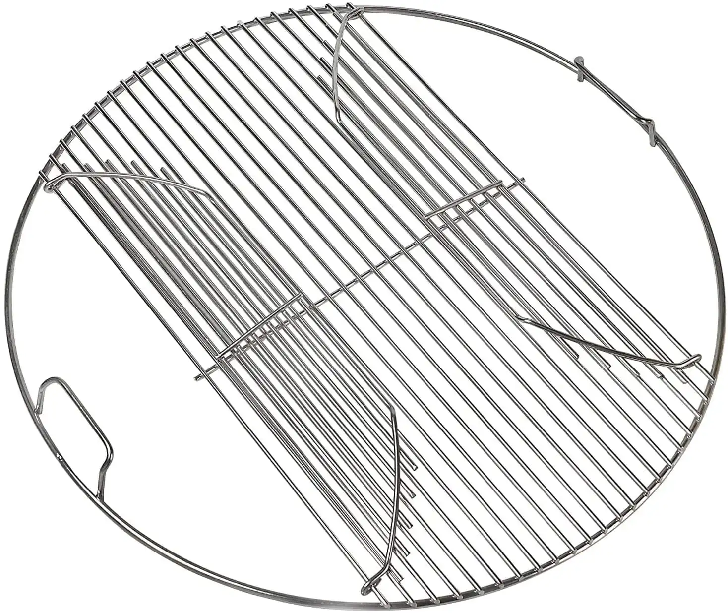 

22 Inch Stainless Steel Grill Grate Round Hinged Cooking Grill Grate Used