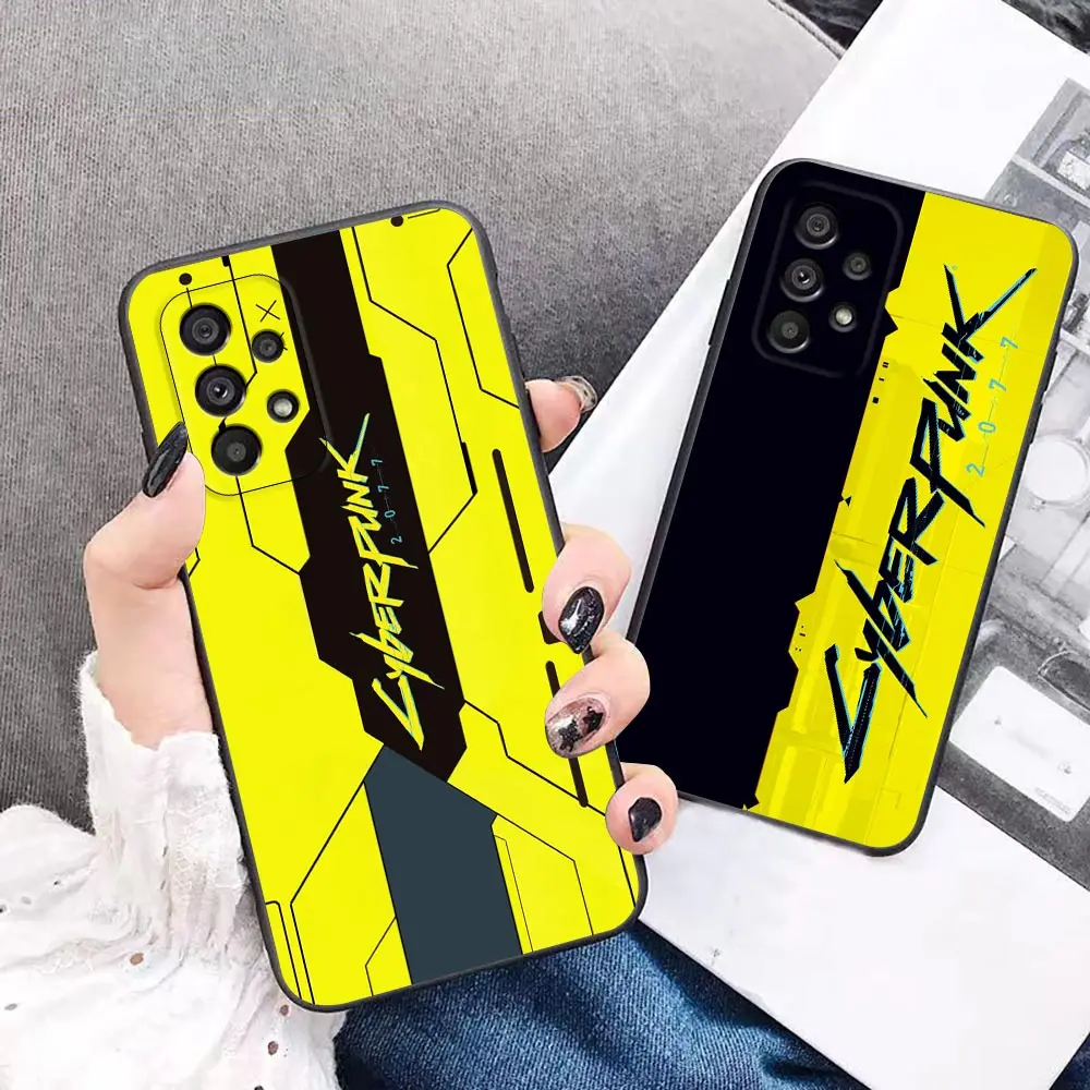 

Hot Game C-Cyberpunkes Cover Phone Case For Samsung A12 A13 A21s A22 A23 A32 A33 A41 A42 A51 A52 A52s A53 A71 A72 A73 4G 5G Case