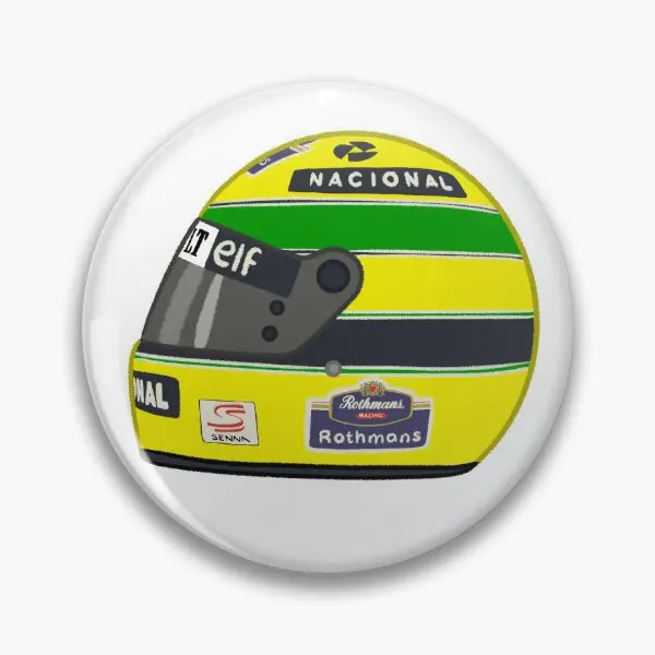 Геометрическая Металлическая Булавка для шлема с мягкой кнопкой