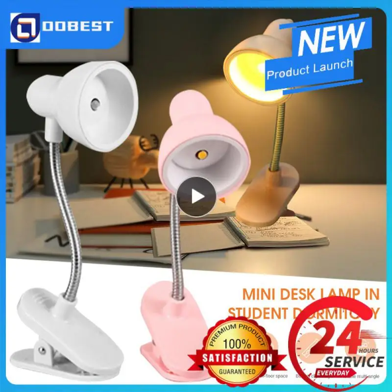

Bedside Book Light Student Reading Lamp Lr41 Three Pieces Mini Desk Lamp Household Tools Home Table Lamp Clip Design Led Abs